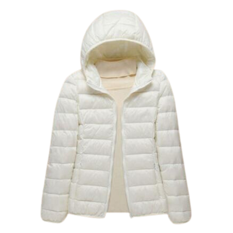 Jaqueta Puffer Feminina Ultra Com Capuz