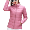 Jaqueta Puffer Feminina Ultra Com Gola