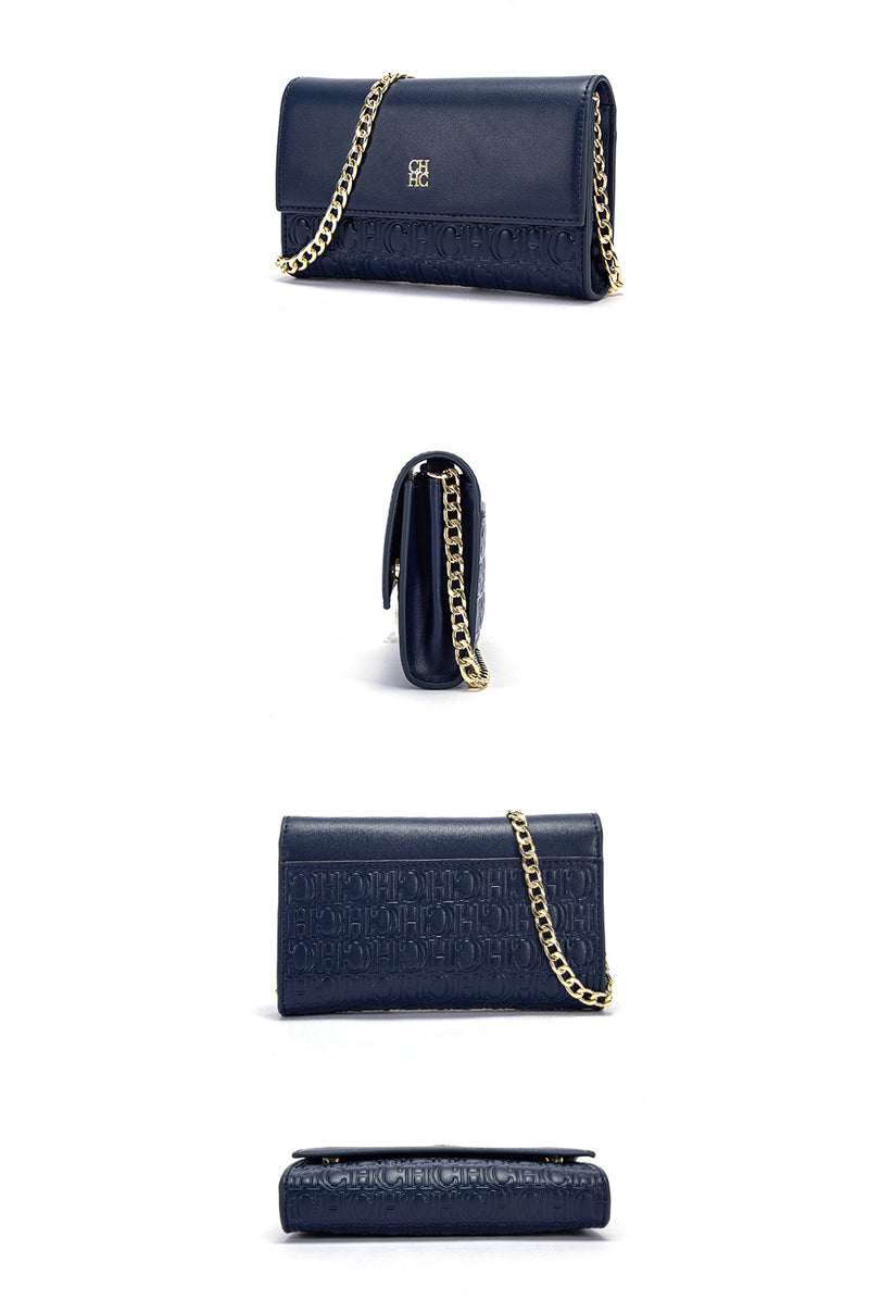 Bolsa Transversal Feminina Tiracolo Dark Blue Madame