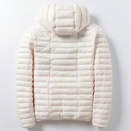 Jaqueta Puffer Feminina - Dupla Face com Capuz Beti