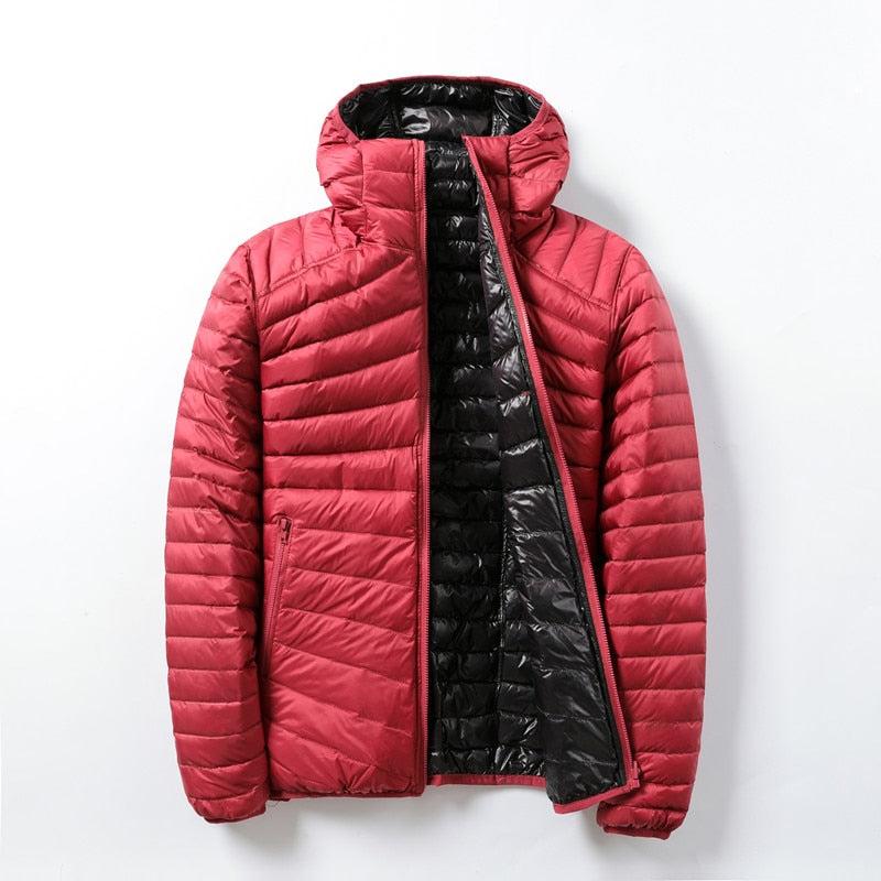 Jaqueta Puffer Feminina - Dupla Face com Capuz Beti