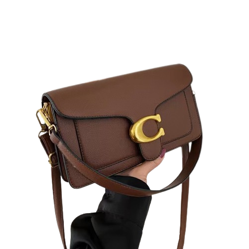 Bolsa Transversal Feminina Tiracolo Dark Brown