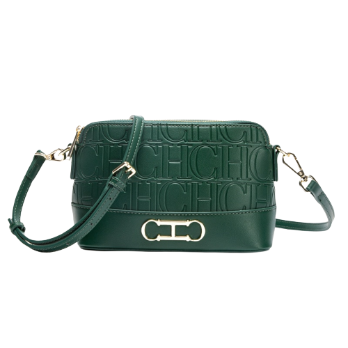 Bolsa Transversal Feminina Tiracolo Verde Square