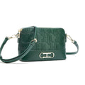 Bolsa Transversal Feminina Tiracolo Verde Square