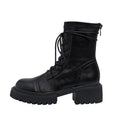 Botas Plataforma Tratorada de Couro Malemonkey