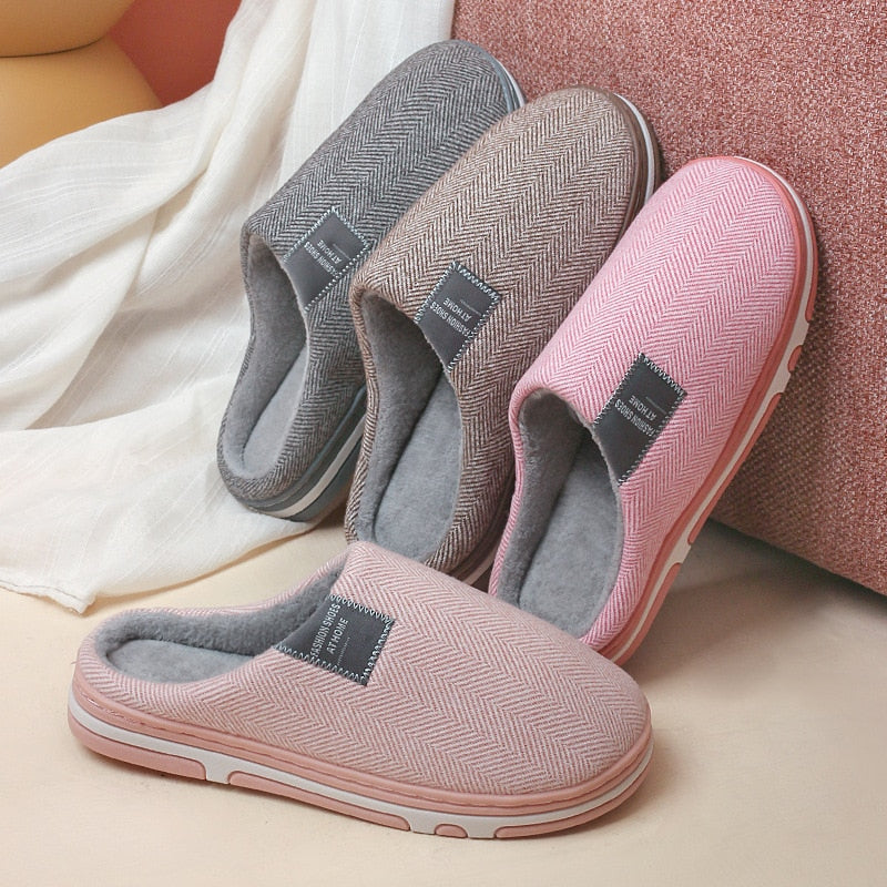 Pantufa Casual Antiderrapante AtHome Fashion