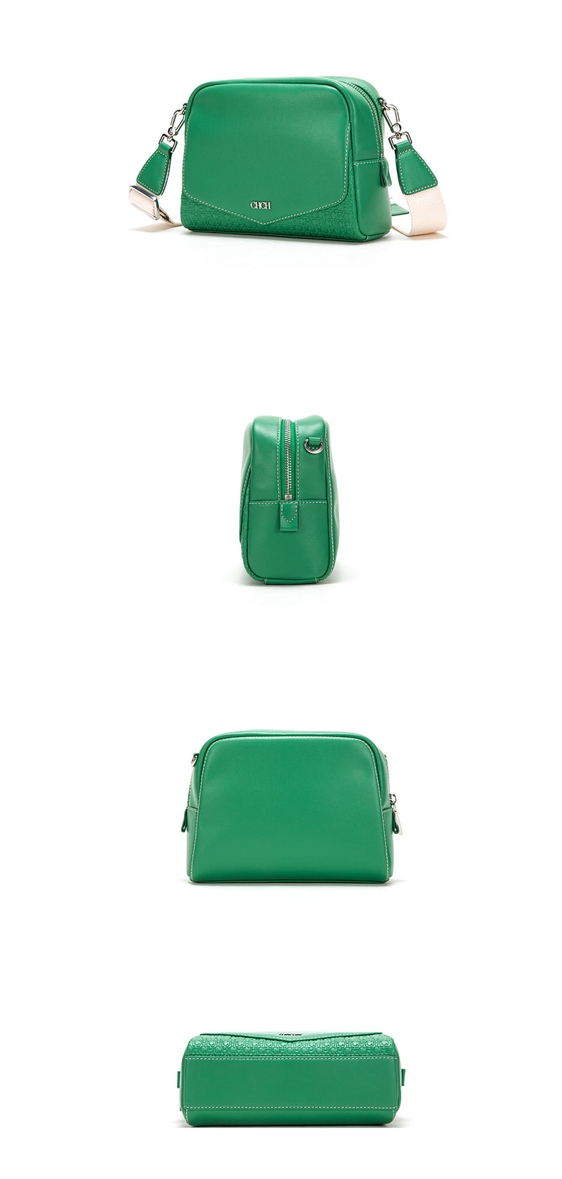 Bolsa Transversal Feminina Tiracolo Verde Ayla