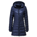 Jaqueta Puffer Feminina Parka Longa