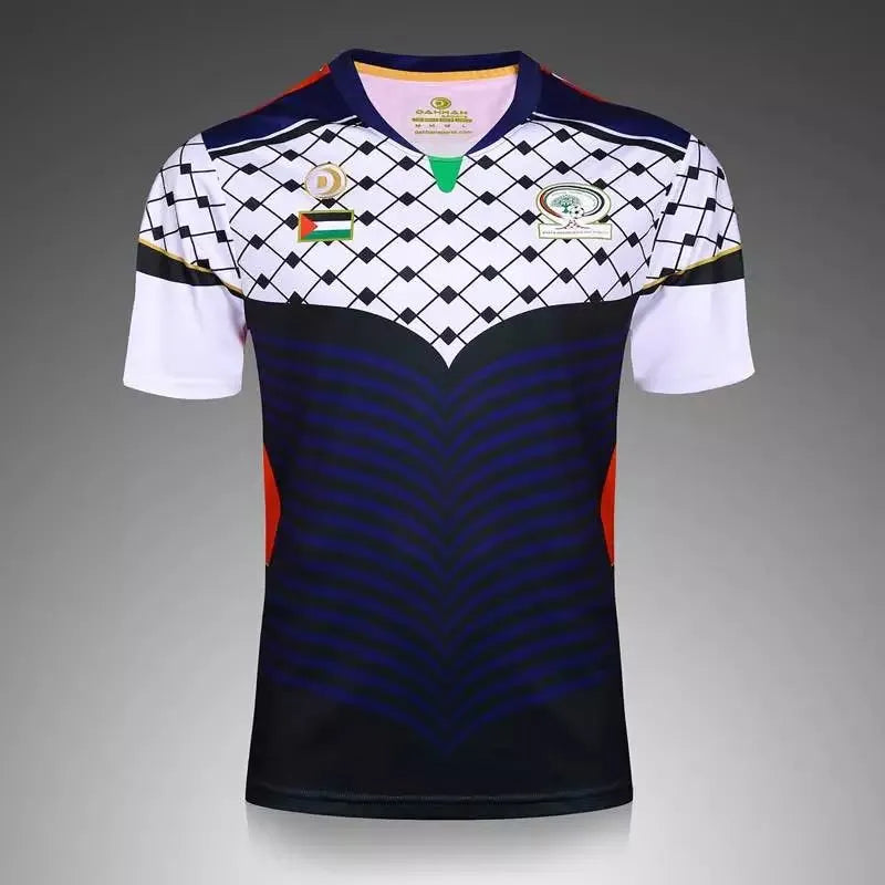 Palestina Camiseta de Futebol Seleção Palestine - 100% Poliéster