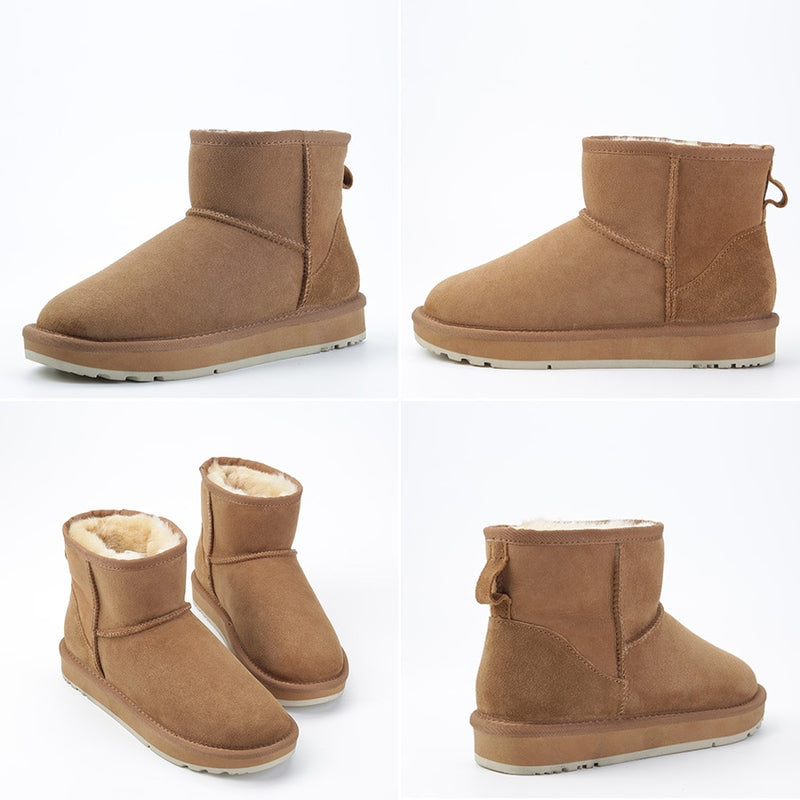 Bota Feminina de Inverno Australiana Forrada com Lã